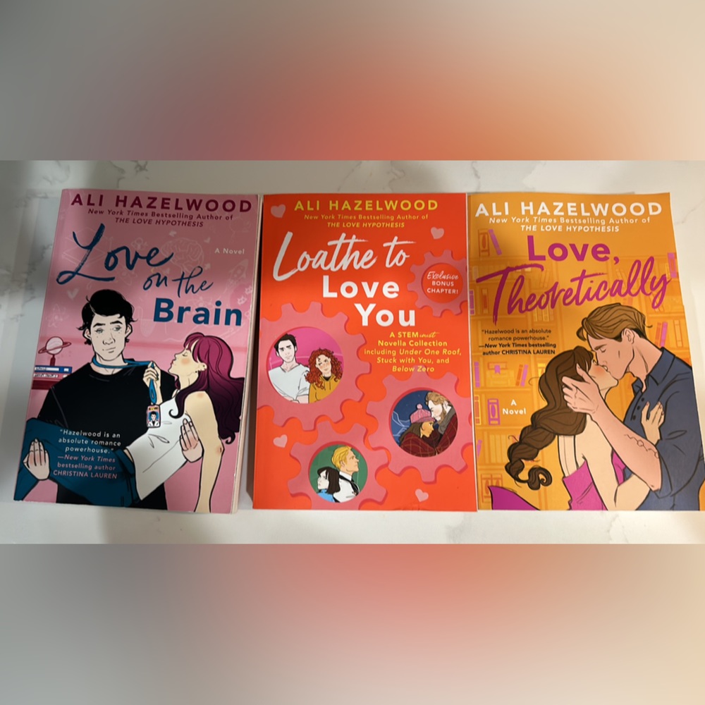 Like new Ali Hazelwood books